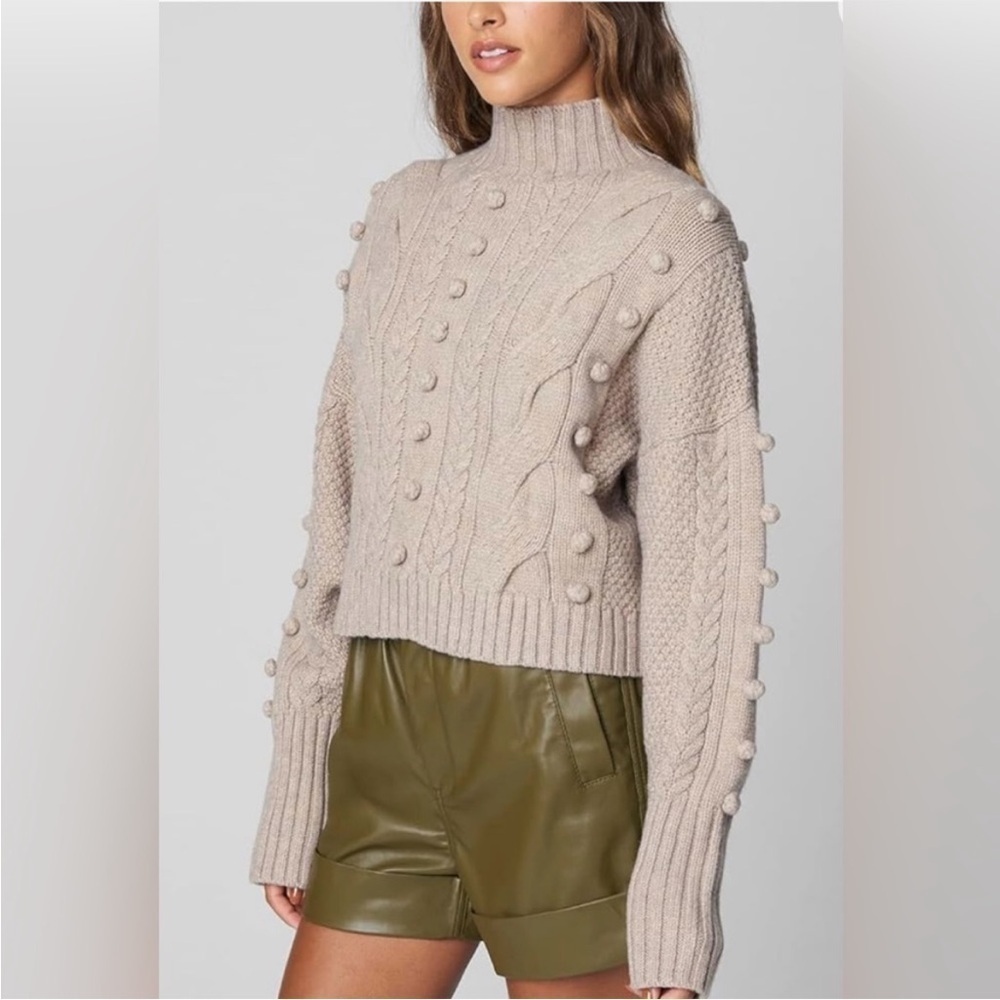 ⭐️ NWT BLANK NYC Bare With Me Mock Neck Sweater XS - Picture 3 of 12